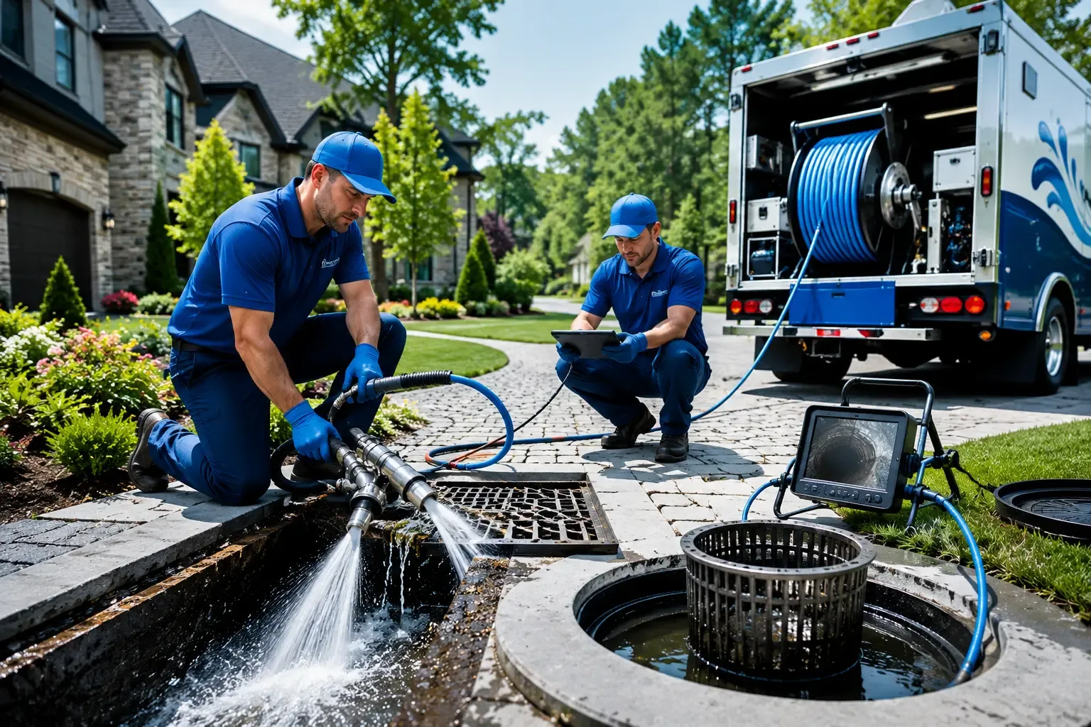 Local outdoor drain cleaning professionals in Kylertown, PA
